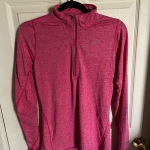 Women’s Pink Nike quarter zip